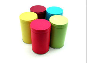 China Fantasy Candy Tin Can Small Round Containers With Stackable Inner Lid supplier