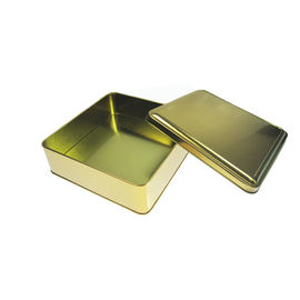 China Tin Can Packaging Metal Square Tin Box Custom Tin Boxes Wholesale Tin Cans supplier