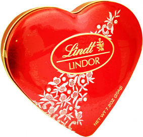 China  Color Heart Shape Tin Box For Candy/Sweet/Chocolate/Cookies supplier
