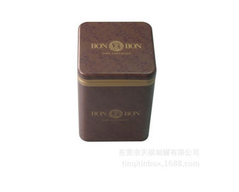China Biscuit Ellipse Metal Tin Cans , Nuts Gift Oval Tin Box , Oval Metal Cookie Tin Can supplier