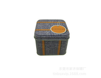 China Customized Colorful Square Shape Small Metal Candy Tin Box Retail Packaging Boxes supplier