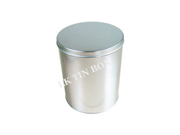 China Metal Cylinder Round Tin Box For Chrismas Holiday And Halloween Candy Packaging supplier