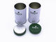 Empty Small Round Metal Containers Canister Storage Box Set For Loose Tea / Coffee supplier