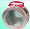 Small Round School Lunch Tin Box With Pvc Window , Lunch Box Containers supplier