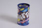 Round Wine Tin Box For Gift Promotion , Metal Cans With Lids FDA SGS LFGB supplier