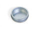 Plain Silver Small Metal Containers Round Tin Box With Screw Lid D 70 x 23mm supplier