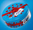 Holiday Cookie Tin Box / Empty Cookie Tins / Cookie Storage Tins With Window supplier