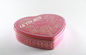 Mor Pink Candy Tin Can For Christimas Holiday , Metal Candy Box LFGB supplier