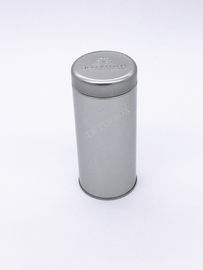 China Tea / Coffee / Sugar Round Metal Tins With Lids Embossed Plain Round Biscuit Tin supplier
