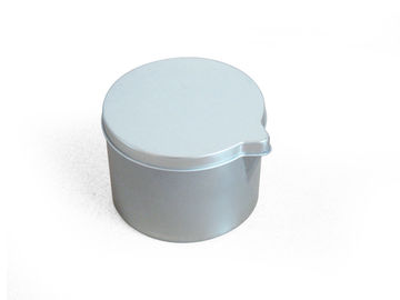 China Small Candle Tin Box 0.23mm Thickness With Printing And Embossing supplier