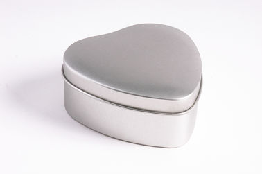China Metal Heart Shaped Tin Box Container For Candle And Chocolate And Cream pack supplier