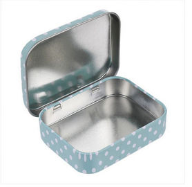China 60x49x17mm Small Tin Boxes Condom Tin Box Mini Tin Box Mint Tin Can Metal Tin Canister supplier