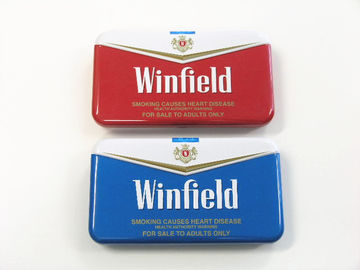 China Winfield Quality Cigarette Tin Can Metal Cigarette Case Cigarette Case With Lighter supplier