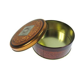 China D200 X 68mm Metal Round Tin Box Small Round Tins For Cake Food Customized supplier