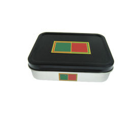 China Customized Print Fashion Metal Tin Box Rectangular Shape for DVD CD Packaging supplier