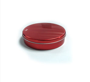 China Printing Fashionable Custom Small Metal Candy / Mint Beautiful / Round Storage Tins supplier