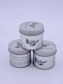China Attractive Wax Tin Box / Round Tin Can for Cosmetics Recycled Material supplier