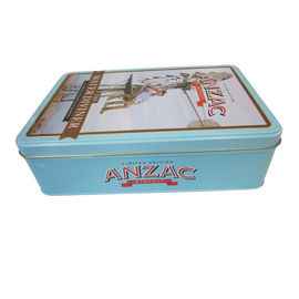 China Pre-Roll Metal Child Proof Rectangular Tin Box For Medical Packaging supplier