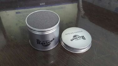 China 75g Printed Promotion Shoe Polish Tin Can round favor tins With Inner Lid supplier