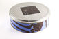 Biscuit Cookie Chocolate Round Tin Box With Custom Printing supplier