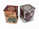 Personalised Langdon Tea Square Tin Box For Herbal Tea Metal Storage Damp Resistant supplier