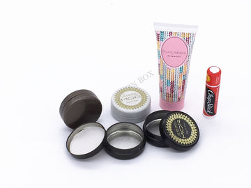 D45mm Jurlique Lip Balm Small Tin Boxes Fashionable Eco Friendly Tinplate supplier