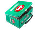 Rabbitohs Metal Tin Lunch Boxes Hinged Tin Box With Handle Key And Lock supplier