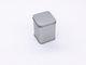 Customized Square Printed Cookie Tin box 65x65x90mm Embossing ISO9001 2008 supplier