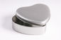 Metal Heart Shaped Tin Box Container For Candle And Chocolate And Cream pack supplier