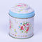 D84 X 80mm English Tea Tin Box Cheap Round Metal Tea Box Customized Color supplier