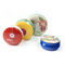 Small Metal Round Tin Containers For Candy / Coffee / Candle / Chocolate supplier