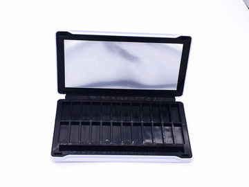 200x105x18mm Large Rectangle Metal Gift Cosmetic Skin Care Gift Tin Box With Mirror 9 Frames supplier