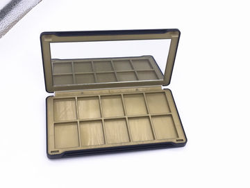 200x105x18mm Large Rectangle Metal Gift Cosmetic Skin Care Gift Tin Box With Mirror 9 Frames supplier