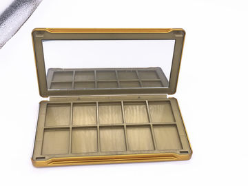 200x105x18mm Large Rectangle Metal Gift Cosmetic Skin Care Gift Tin Box With Mirror 9 Frames supplier