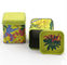 43x43x65mm Mini Full Color Printed Spice Square Tin Containers With Matte Varnish supplier