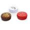 Small Fancy Round Click Clack Mint Tin Box Peppermint Sweets Tin Box Candy Metal Tin Box supplier
