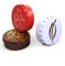 Small Fancy Round Click Clack Mint Tin Box Peppermint Sweets Tin Box Candy Metal Tin Box supplier