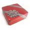 Printing Ribbon Flower Pattern Square Tin Box Cans / Sweety Cookie Matel Tin Packaging Box For Candy / Chocolate supplier
