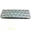Fancy Triangular Embossing Logo Rectangle Cosmetic Metal tin box with Mirror supplier