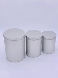 Custom Print Round Tin Box , 0.23mm Tinplate Round Metal Box supplier