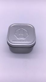 Medical Storage Square Tin Box For Health Product CYMK Color supplier