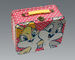 Beautiful Rectangular Tin Box , Kids Lunch Boxes Eco - Friendly Recycled Tinplate supplier