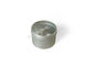 Plain Metal Round Seamless Candle Tin Cans With Pvc Window D 95 * 63mm supplier