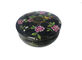 D112mm Belly Shaped Candle Tin Box Printing For Holiday , Candle Tins With Lids supplier