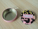 Pms Pink Net Wt 0.5oz Small Round Metal Containers Lip Balm Tin Box supplier