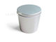 Plain Small Metal Oval Tin Box Chocolate Candy Storage With PVC Window supplier