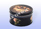 Cookie Biscuit Empty Tin Box For Christmas Holiday , Round Storage Tins supplier