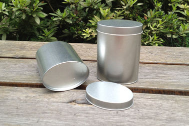 Metal Small Embossed Oval Tin Can For Chocolate And Tea Packaging supplier